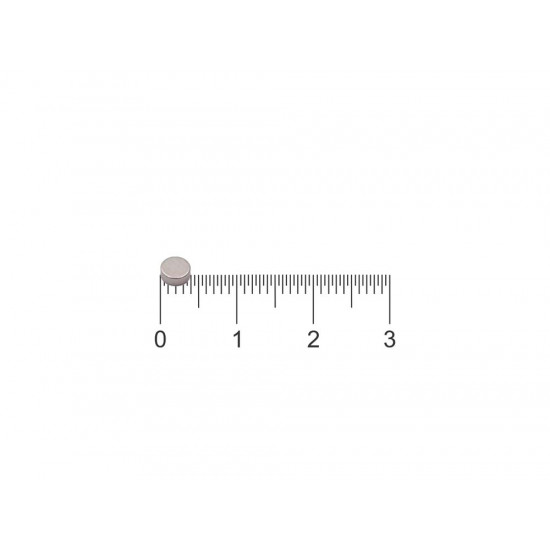 Ímã de neodímio 4x1,5 mm - N42